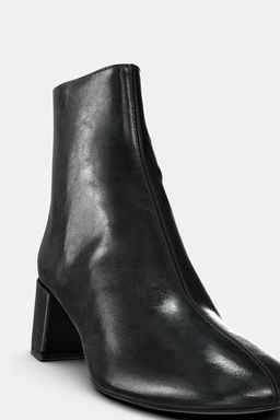 BLOCK HEEL ANKLE BOOTS