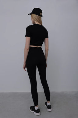 Укороченный спортивный топ - Incity фото 4