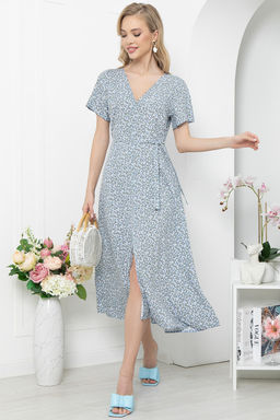 Платье Римские каникулы (голубое) П5605 - Lt collection фото 4