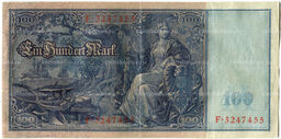 Банкнота 100 марок 1910 года Германия
