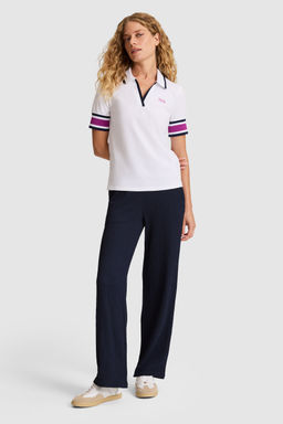KadДn Beyaz Polo Yaka TiЕГrt - U.s. polo assn фото 4