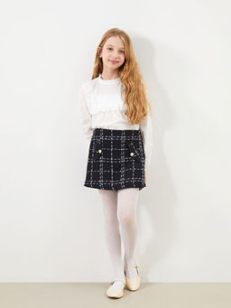 Beli Lastikli K?z ?ocuk T?vit ?ort Etek