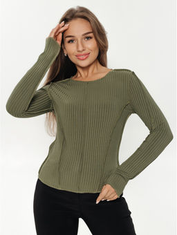 Лонгслив женский Эмма (черный) - Lovetex фото 17