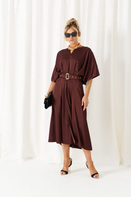 Платье Beautiful Free 6443 шоколад