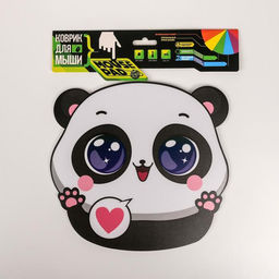 Коврик для мыши «Панда», 21.8×22 см