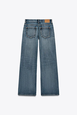 Z1975 STRAIGHT MID-WAIST FULL LENGTH JEANS - Zara фото 6