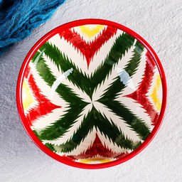 Коса Риштанская Керамика Атлас 15 см, малая, - Шафран фото 2