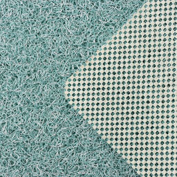 Коврик придверный SAVANNA, грязезащитный, 45×75 см, бирюзовый