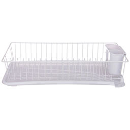 СУШИЛКА ДЛЯ ПОСУДЫ БЕЛАЯ 49*24,5*11 СМ - Agness фото 3