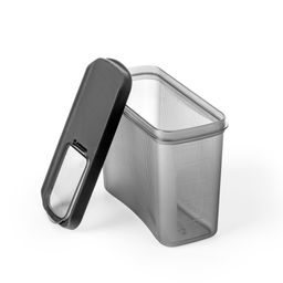 Цена за 2 шт. Емкость для сыпучих продуктов "Лайн" 1,5л (графитовый) М9004