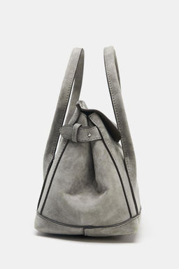 MINI CITY BAG LEATHER - Zara фото 12