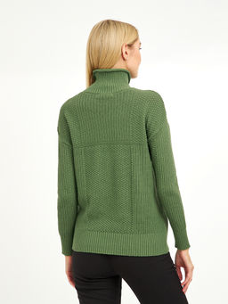 водолазка женская из хлопка с воротником стойкой - Glenfield фото 7