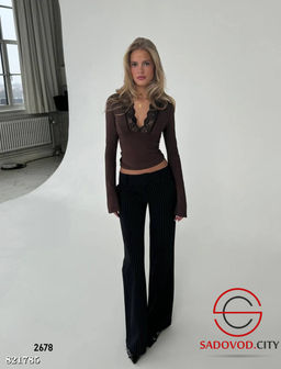 Кофта женская с кружевом