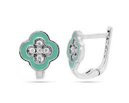 Серьги, эмаль, Тсд67б