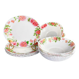 Набор столовый JEWEL Агнес 13 предметов 7001 (стеклокерамика) арт. ПС00112-48