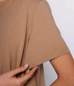 Футболка #1S600, какао