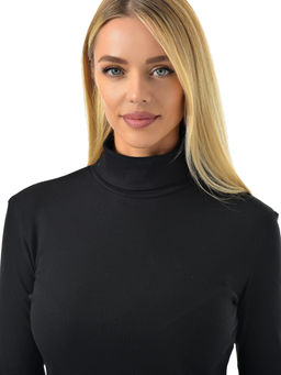 Водолазка в рубчик