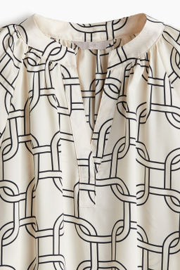 Blusa con mangas globo - H&m фото 8