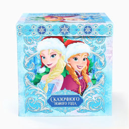 Коробка складная новогодняя Сказочного Нового года, 30 ? 30 ? 30 см