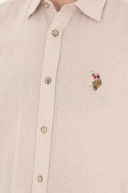 Мужская базовая рубашка с длинным рукавом Stone - U.s. polo assn фото 14