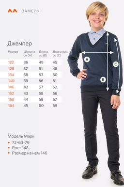 Джемпер-рубашка для мальчика Happyfox