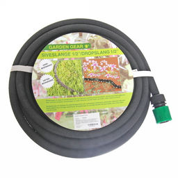 Шланг поливочный d12 мм (1/2") 10м ПВХ сочащий с коннекторами