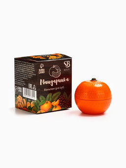 Цена за 2 шт. Бальзам для губ новогодний Мандаринка - Simaland фото 15