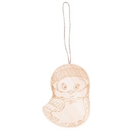 Заготовка для декорирования Mr. Carving ПР-49 Заготовка на подвесе с рисунком липа Птенец в шапке (9.8х7.5х1.4)