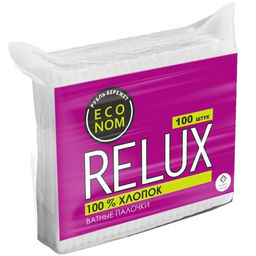 Бумфа Групп RELUX Ватные палочки 100шт (пакет). (52)