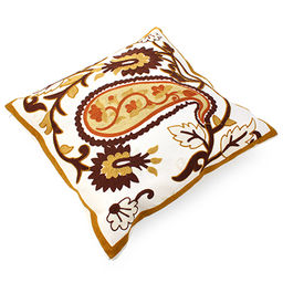 Наволочка декоративная 45х45см Мармарис плотный х/б, вышивка, на молнии (Китай) - Домашняя мода фото 9