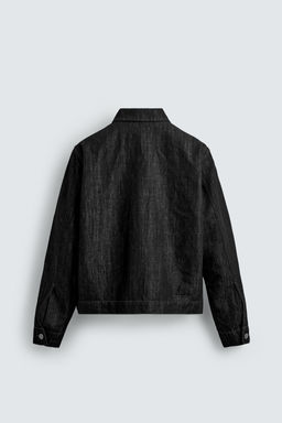 RELAXED FIT DENIM JACKET - Zara фото 8