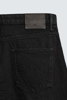 JEANS SLIM TAPERED FIT / Negro - Zara фото 10