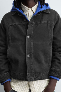 BASIC DENIM JACKET - Zara фото 7