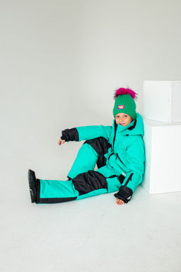Комбинезон зимний Sport junior, бирюза - Inzibe фото 2