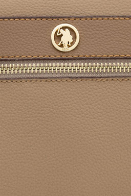 Женская темно-бежевая сумка Неожиданная скидка в корзине - U.s. polo assn фото 6