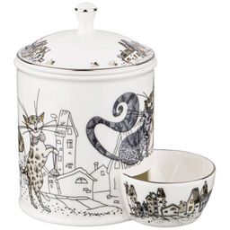 БАНКА ДЛЯ СОЛИ LEFARD КОТИКИ  фото 5