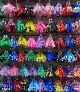 Набор мультяшных брелков, 3 шт