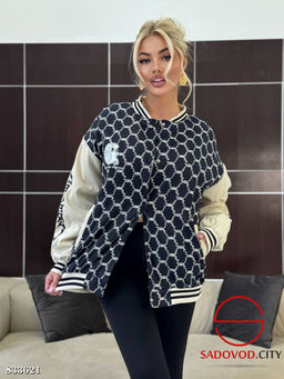 Бомбер с надписью женский - Bruno фото 4