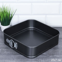 Форма для выпечки Кекса квадрат с клипсой 25х7 см / RSD-13 /