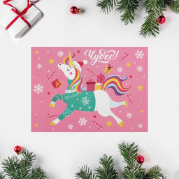 Набор открыток-комплиментов «Новогодние» в наборе 26 шт., 8×6 см