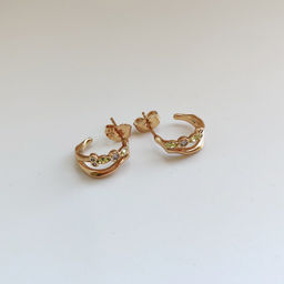 Серьги с кристаллами Swarovski