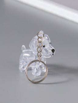 Цена за 3 шт. Брелок пластик "Преданный друг - пёсик" 8х3х5 см