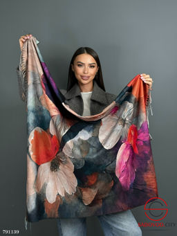 Платок из кашемира 110х110 см