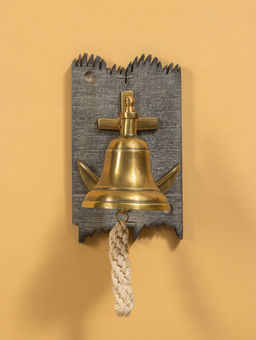 Рында «Якорь», 18×11 см, алюминий