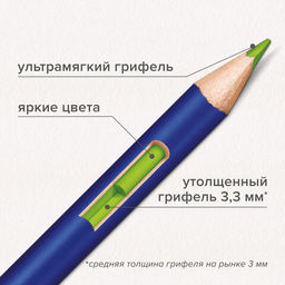 Карандаши художественные цветные акварельные BRAUBERG