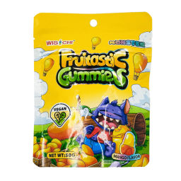Жевательный мармелад со вкусом манго Fruitastic Monster Wischi Vegan (Китай), 50 г