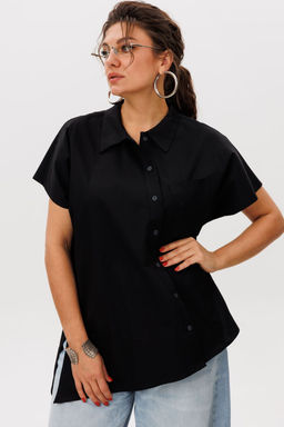 Рубашка ANELLI 1618 черный трюфель