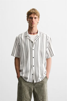 STRIPED FLOWING SHIRT - Zara фото 11