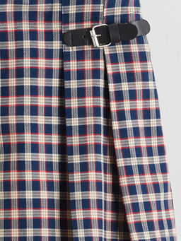 Beli Lastikli K?z ?ocuk ?ort Etek ve K?lotlu ?orap