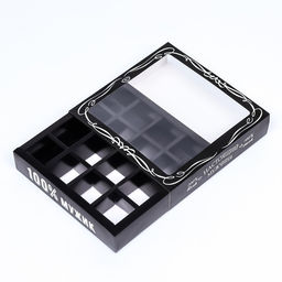 Коробка для 16 конфет, «Настоящий мужчина» 17.7×17.7×3.8 см